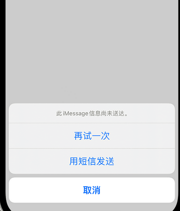 兴宾apple维修iPhone上无法正常发送iMessage信息