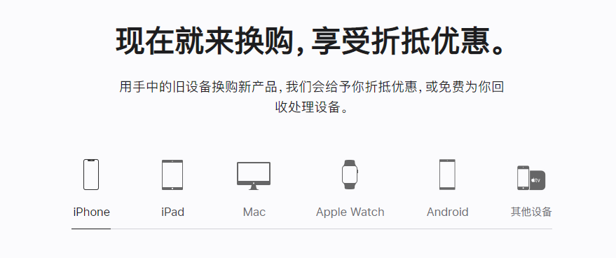 兴宾苹果手机维修分享iPhone以旧换新的去处 